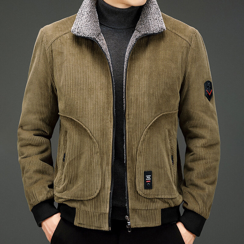Felpa giacca uomo marca giacca Vintage giacche per uomo Cardigan uniforme militare campeggio Sport Retro Techwear pesante