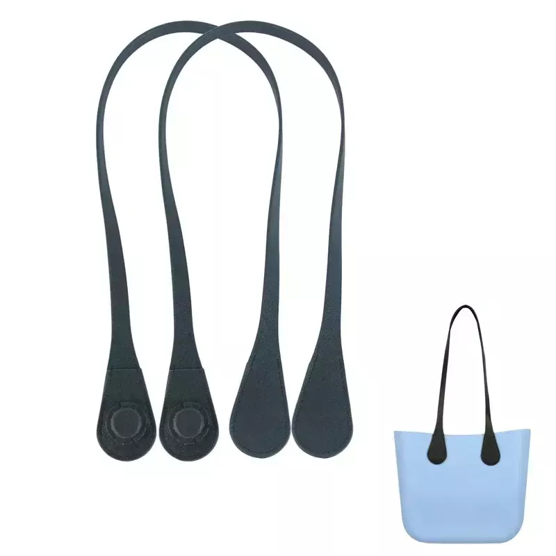New Tanqu long short obag Slim pu leather Handles for O bag shoulder hand hold straps accessories