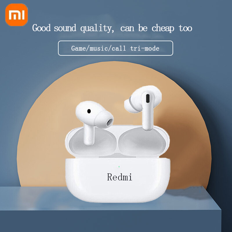 MIJIA-auriculares inalámbricos Xiaomi, audífonos TWS con Bluetooth, baja latencia, con micrófono para juegos