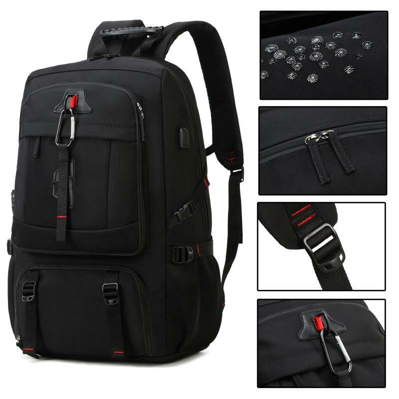 Männer große Kapazität Reise rucksack wasserdichter Laptop-Rucksack mit USB-Ladeans chluss Geschäfts reise Tasche mit Schuh fach