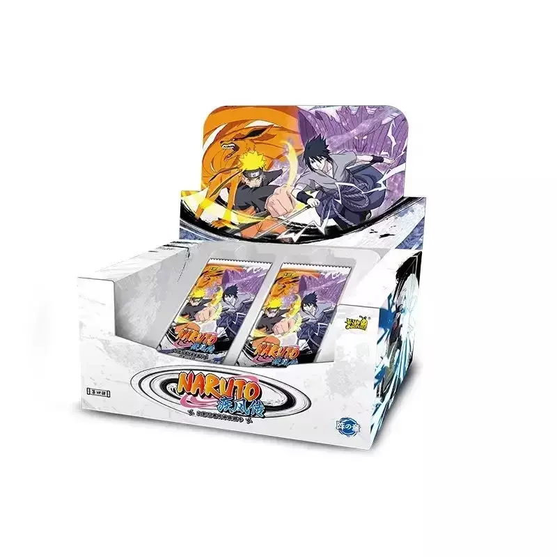KAyou-Original Naruto Cartões para Crianças, Uzumaki Sasuke Ninja Game Collection, Caixa de Cartões Raros, Flash Cards, Brinquedos para Crianças, Presente de Natal, Novo