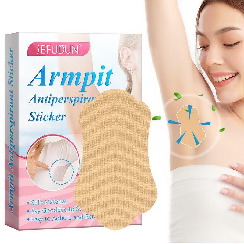 Antiperspirant Underarm Stick Adhesive Deodorant Armpit Patch Perspiration Pads Shield Absorbing Anti-Perspiration Odor Sheet