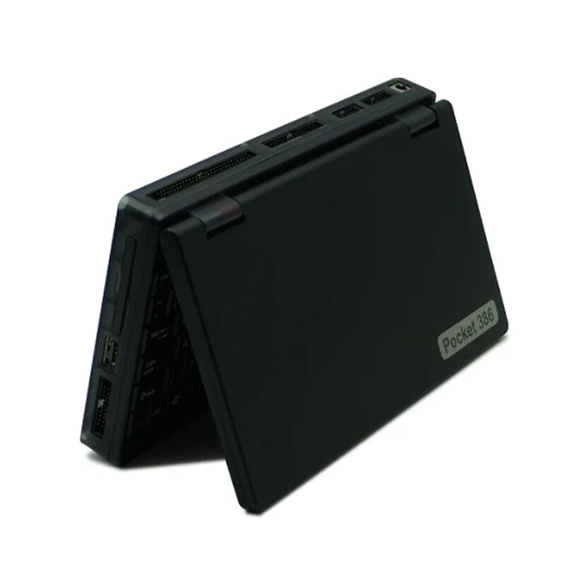 Bolso Retro Computador Notebook, Placa de Som, Tela IPS VGA, Mouse Integrado, 386 Sistema Windows3.11/95, OPL3