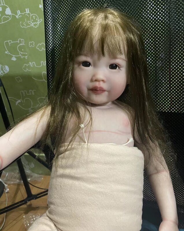 Terminado leonie limitado raro bebe reborn boneca 100% feito à mão reborn bonecas do bebê