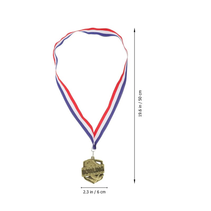 Round Bowling Ball Competition Award, Medalha Pendurada, Prêmio Reunião Esportiva