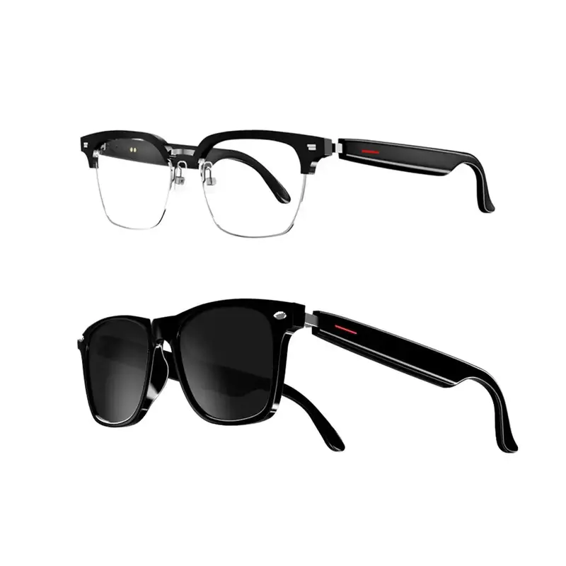 Смарт-очки E13 с Bluetooth и автоматической регулировкой, Беспроводная Bluetooth-гарнитура с защитой от синего света, солнцезащитные очки для мужчин и женщин, водонепроницаемые