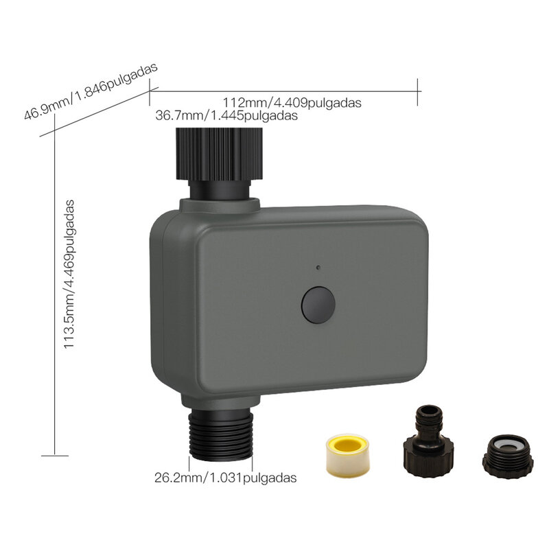 Válvulas de agua de riego con Control de aplicación, controlador de riego automático estable para césped de jardín doméstico