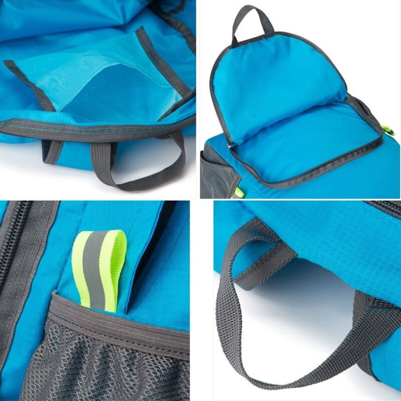 กระเป๋าเป้สะพายหลังเดินป่า Ultralight พับกระเป๋า Daypack 2022กลางแจ้งกีฬา Daypack สำหรับผู้ชายผู้หญิง