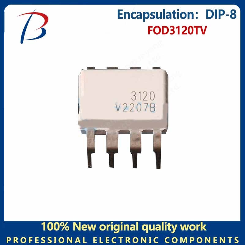5pcs  FOD3120TV package DIP-8 isolator Isolation voltage 5000V