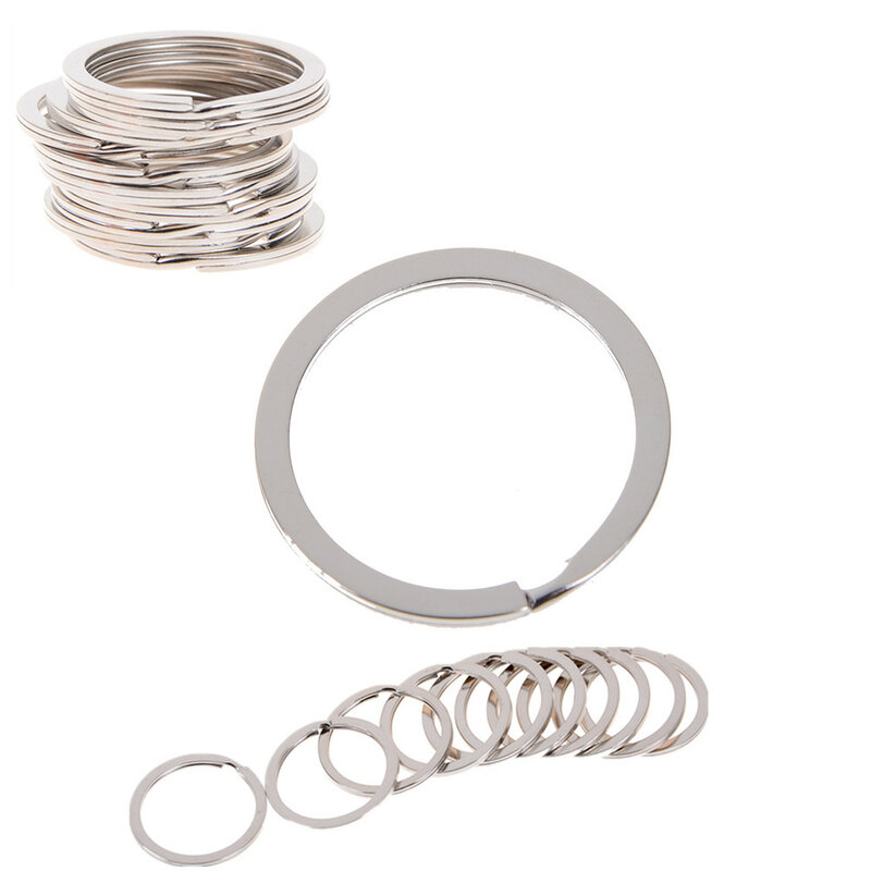 10 teile/los schöne Ton Split Ringe Schlüssel ringe 1,5x25mm Ergebnisse Großhandel Tasche Charme
