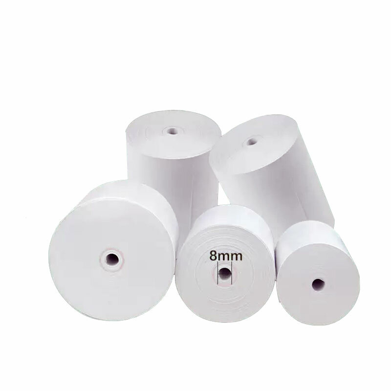 10 Rollen Thermisch Papier 57X30 Mm Printer Pos Mobiele Bluetooth Mesin Kasir Gulungan Kertas untuk Paperang & Perhalaman Mini Printer
