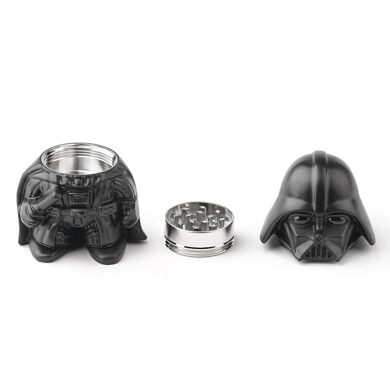 Disney Star Wars Darth Vader Chaveiro Moedor de tabaco Triturador de cigarro de metal Cachimbo criativo Acessórios para fumar
