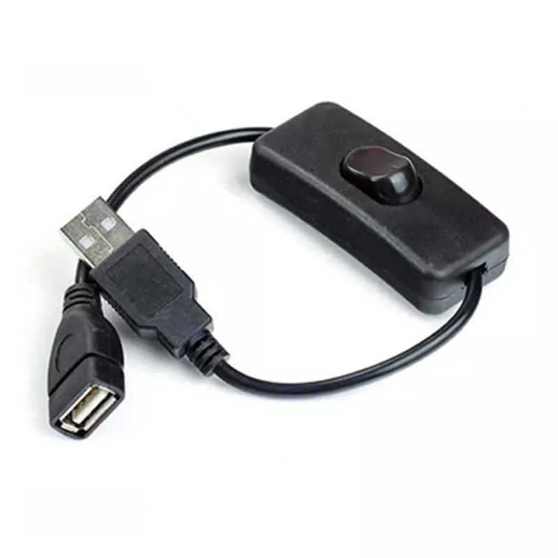 28Cm Usb Kabel Met Schakelaar On/Off Kabel Uitbreiding Toggle Voor Usb Lamp Usb Fan Voeding Lijn duurzaam Hot Koop Adapter