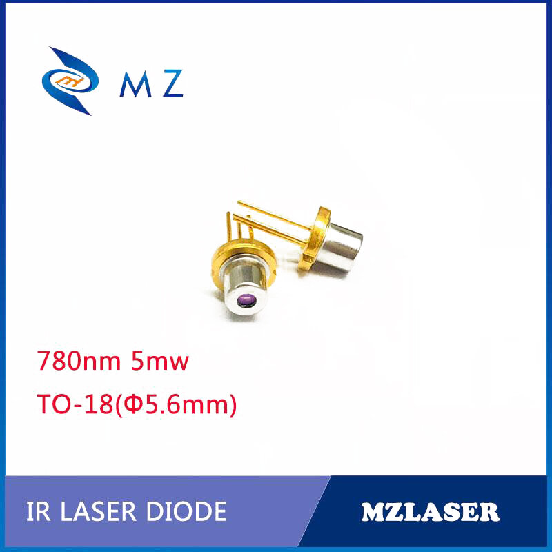 Diodo do laser de 780nm 3mw a-18 que empacota o ir industrial QL78C6XS-A-B-C