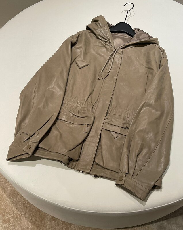 多用途のフード付きジャケット,シンプルでファッショナブル,秋冬用,新しいコレクション1027, 2024