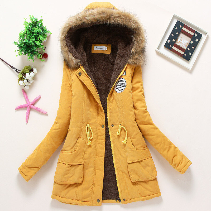 2023 zimowy płaszcz ciepła ocieplana kurtka damski Vintage luksusowy Oversize z kapturem jednolity kolor z owczej wełny gruby wyściełany kurtki wierzchnie