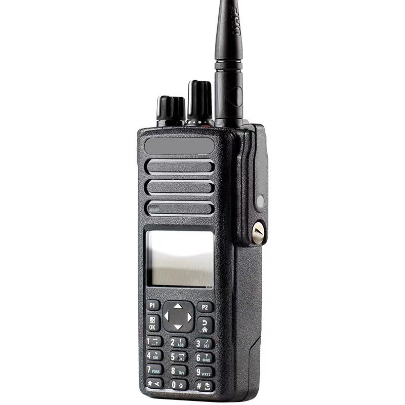 Xir-walkie talkie p8660, uhf, vhf, rádio em dois sentidos, dp4800