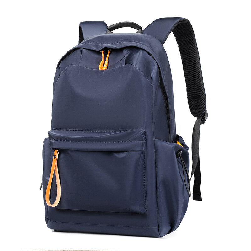 Bolsa de ombro de grande capacidade masculina, mochila de viagem sólida, mochilas escolares para estudantes universitários, novo estilo, 2022