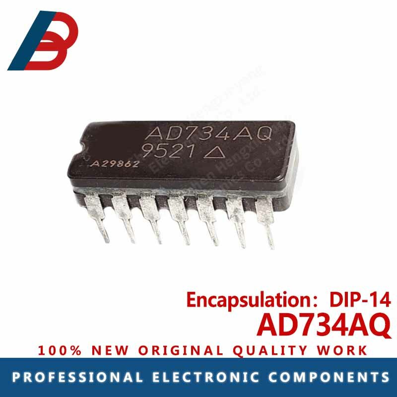 1pcs  AD734AQ multiplier chip is plugged into DIP-14