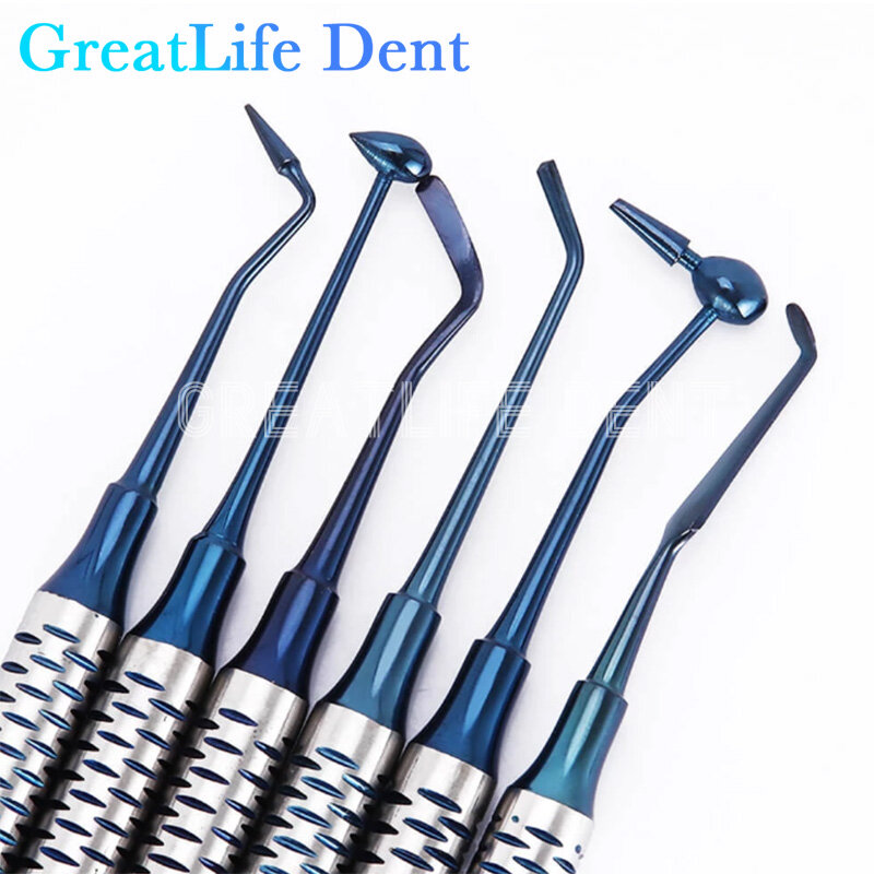Greatlife Deuk 6 Stks/set Professionele Uitrusting Tandheelkundige Instrumenten Hars Vulling Esthetische Restauratie Kit