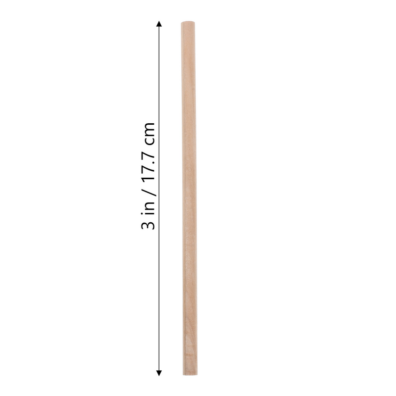 Pensil portabel batang bulat siswa menulis saku kayu balita kecil kayu