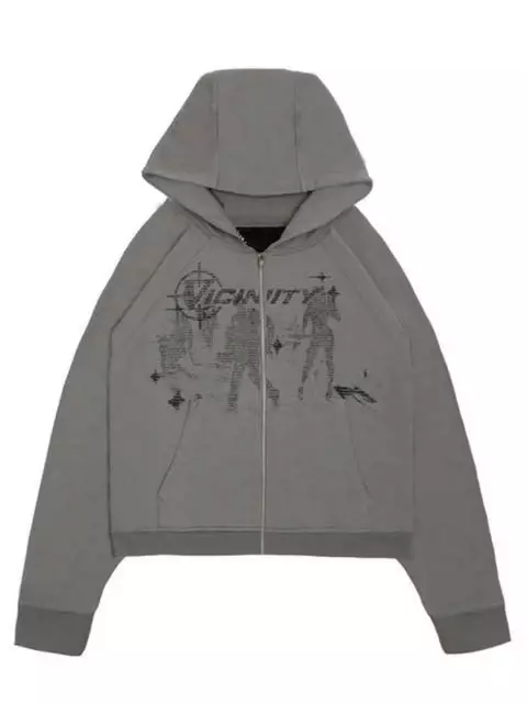 2024 y2k Hoodie Harajuku Hip Hop Retro Grafik druck übergroße Kapuze Sweatshirt neue lose vielseitige Gothic Top Streetwear