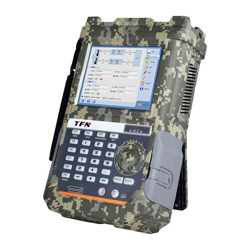 Analisador Handheld da síntese da rede, ethernet SHD, OTN, sinal, verificador, OTN, TFN, TT70-S2, 10G