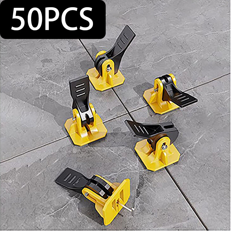 50PCS Replaceable Tile Leveling System For Tile Floor Tiles Leveling Hand Tile Leveling System Construction Tool Set