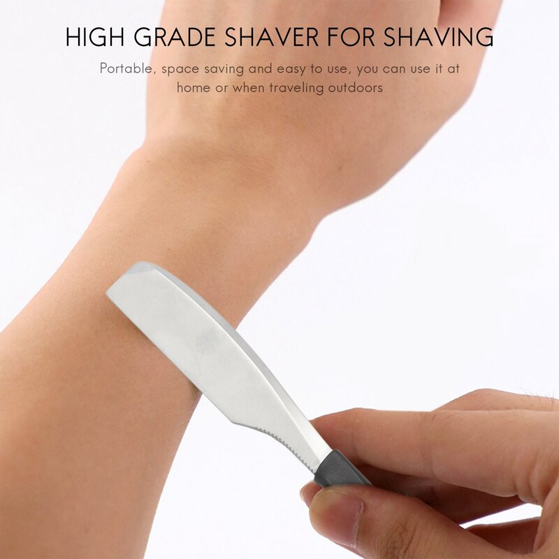 Straight Razor Stick for Men Women Barber Shaving Knife Blades Spring Design Beard Face Underarm Body