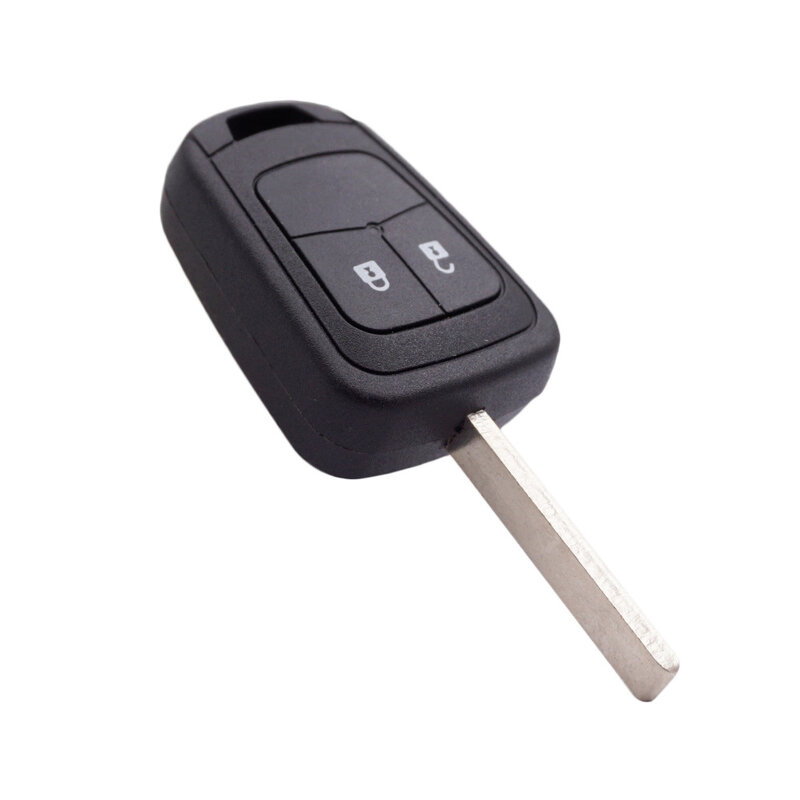 1 buah cangkang kunci untuk Vauxhall Opel Astra J Insignia Corsa D E Meriva 2 tombol kunci jarak jauh sarung Fob bagian mobil