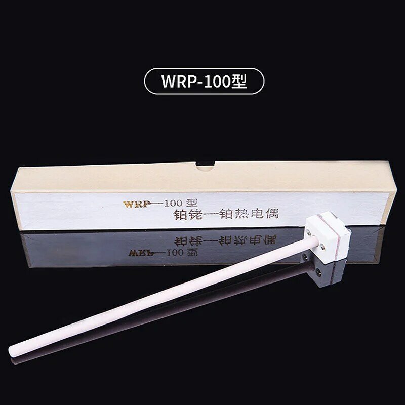 Wrp-100/s-tipo platina-ródio termopar temperatura haste experimental forno muffle forno sensor de temperatura 1300 ℃