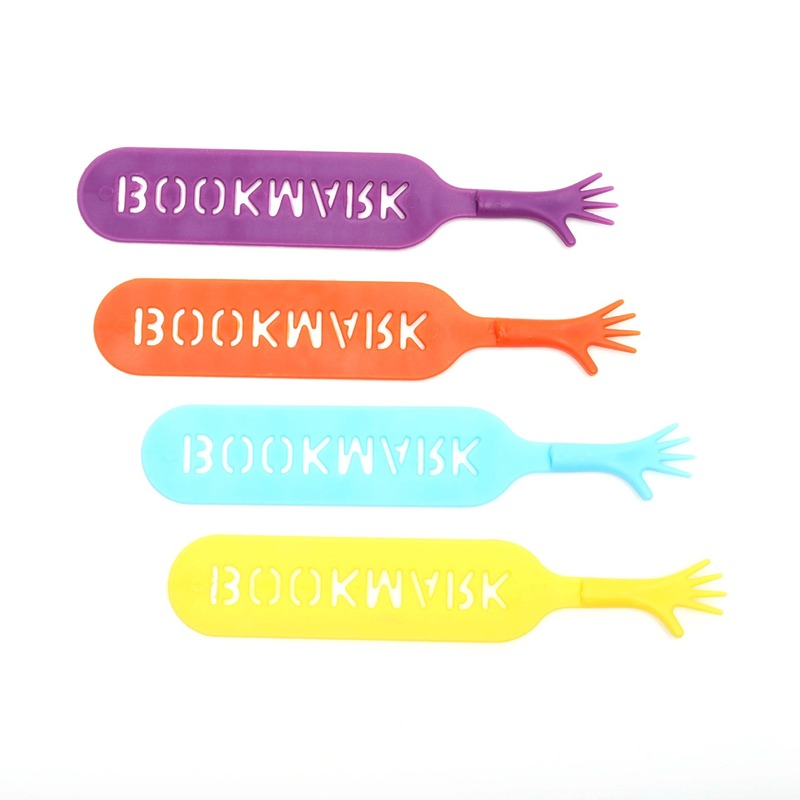 4Pcs/set Creative and Funny Cartoon Bookmark Student Souvenir on The Shelf for Books Office School Supplies Japanese Stationery