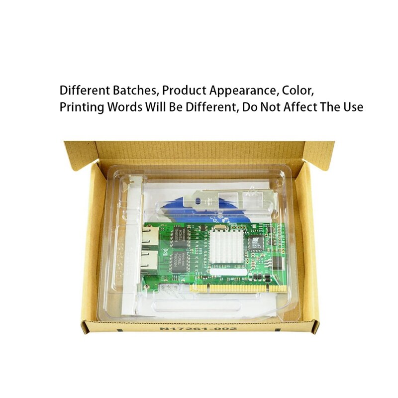 Suku cadang 8492MT PCI Gigabit Dual Electrical Server Nic 82546EB/GB Chip Desktop portabel nyaman kartu jaringan