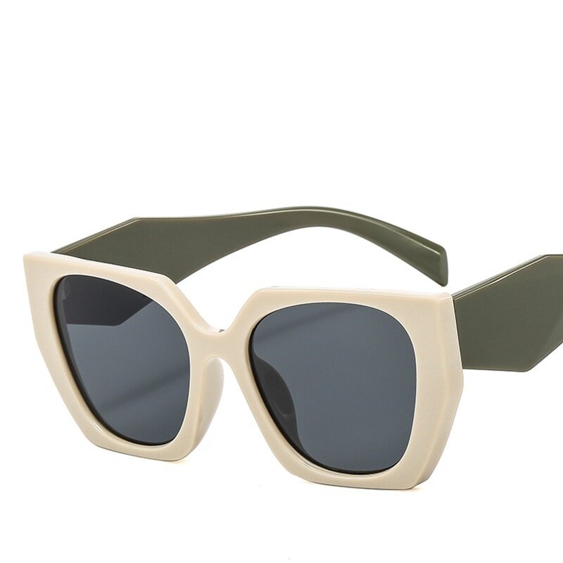 LONSY Fashion Oversized Rectangle Sunglasses Women Luxury Brand Square Sun Glasses Shades Female Oculos Feminino De Sol UV400