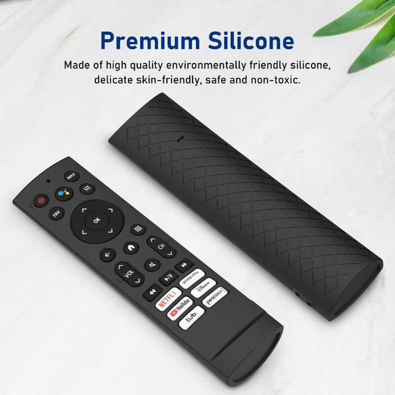 Silicone TV Remote Controller Cover Washable Shockproof Protector Household Soft Protective Case for Hisense ERF3F80H ZDB1210320
