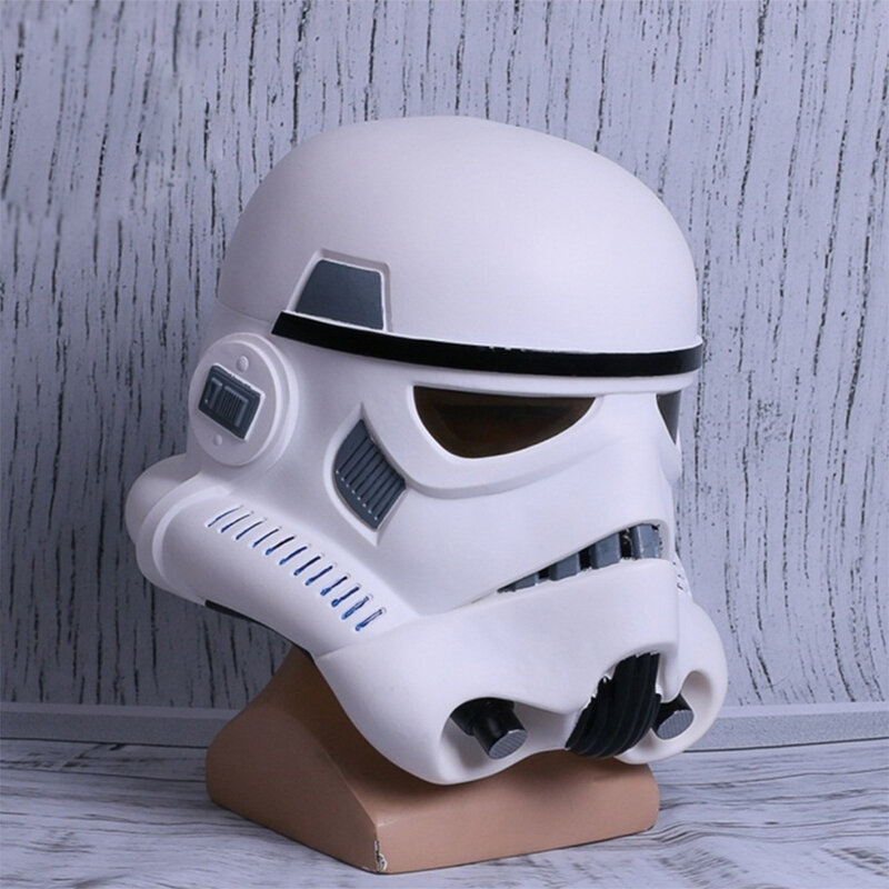 خوذة PVC نسخة Stormtrooper للأطفال ، قناع هالوين ، هدية حفلة عيد الميلاد ، لعبة تأثيري للبالغين
