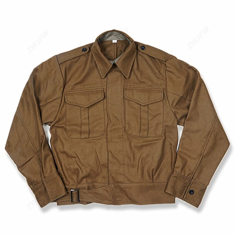 영국 육군 데니슨 유니폼 P37 재킷, 영국 모직 야외 코트, WW2