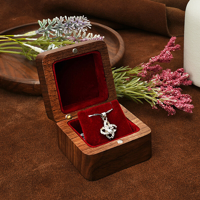 Персонализированная Коробка для ожерелья, подвеска, цепочка, пакет для хранения, Подарочная коробка, мягкая шкатулка, длинные серьги, органайзер для ювелирных изделий, коробка