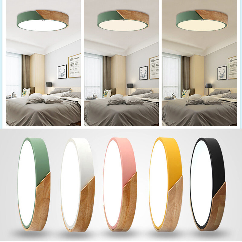 Lampara Led oświetlenie sufitowe LED Techo do dekoracji pokoju lampka do sypialni korytarz światła balkonowe żyrandol do salonu