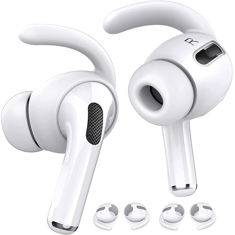 Silicone Ear Hooks Capas para Apple AirPods Pro, Anti Slip Titulares, Earbuds, Bluetooth, Fone de ouvido sem fio Acessórios