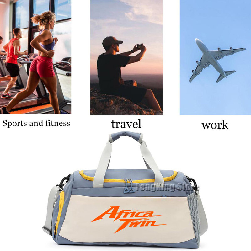 Exercício de grande capacidade e Fitness Bag, saco multifuncional para Honda CRF1000L CRF1100L África e Twin, saco de ioga ao ar livre