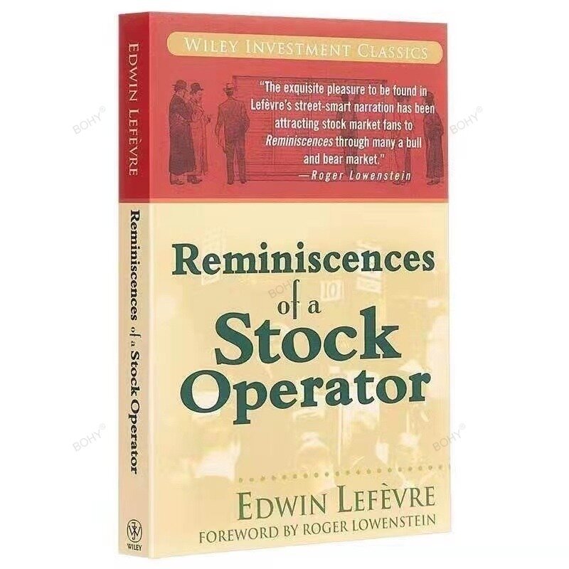 Libro de lectura de gestión financiera de Edwin Lefevre, recordatorios de un operador de existencias