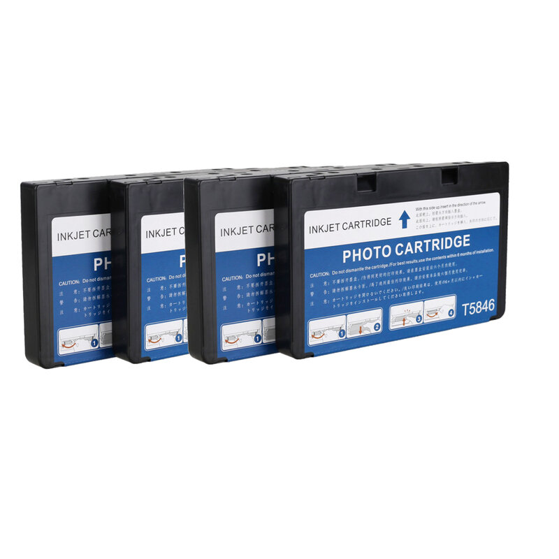 Cartucho de tinta T5846 Compatible con impresoras Epson PM 225,PM 260, Flash PM 280, Pal PM 200, Show PM 300, Snap PM 240 y PM 290