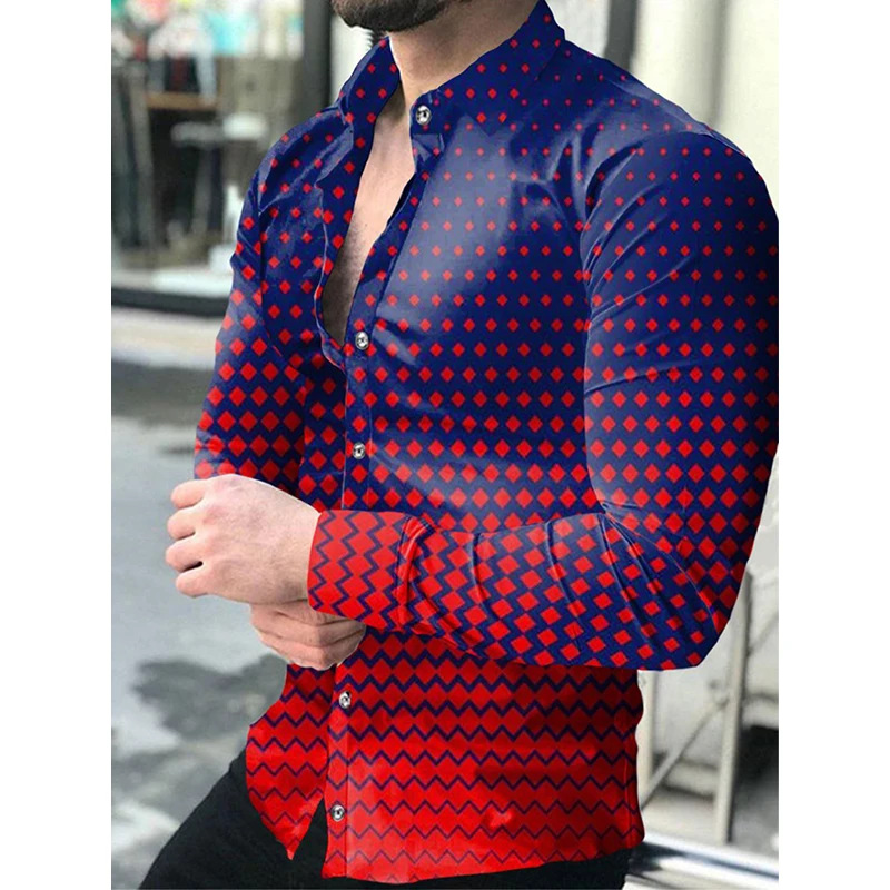 Camisa de negocios Noble ball para hombre, camisa con estampado 3D de llama, informal, de manga larga, con botones, a la moda, s-6XL de verano