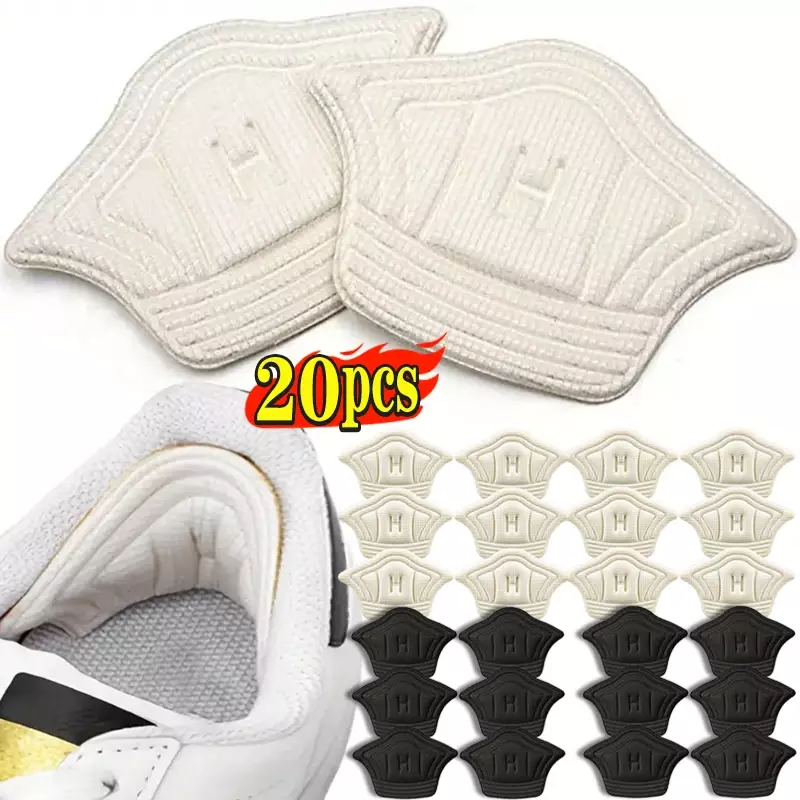2/20pcs Insoles Patch Heel Pads Women Sports Shoes Adjustable Size Back Stickers Antiwear Cushions Protector Feet Care Inserts
