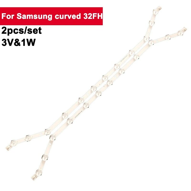 2 pcs/set 585 mm 3V1W tv led backlight strip for Samsung curved 32FH 12lamps 2013SVS32 BN96-35204A BN96-28763A D3GE-320SM1-R2