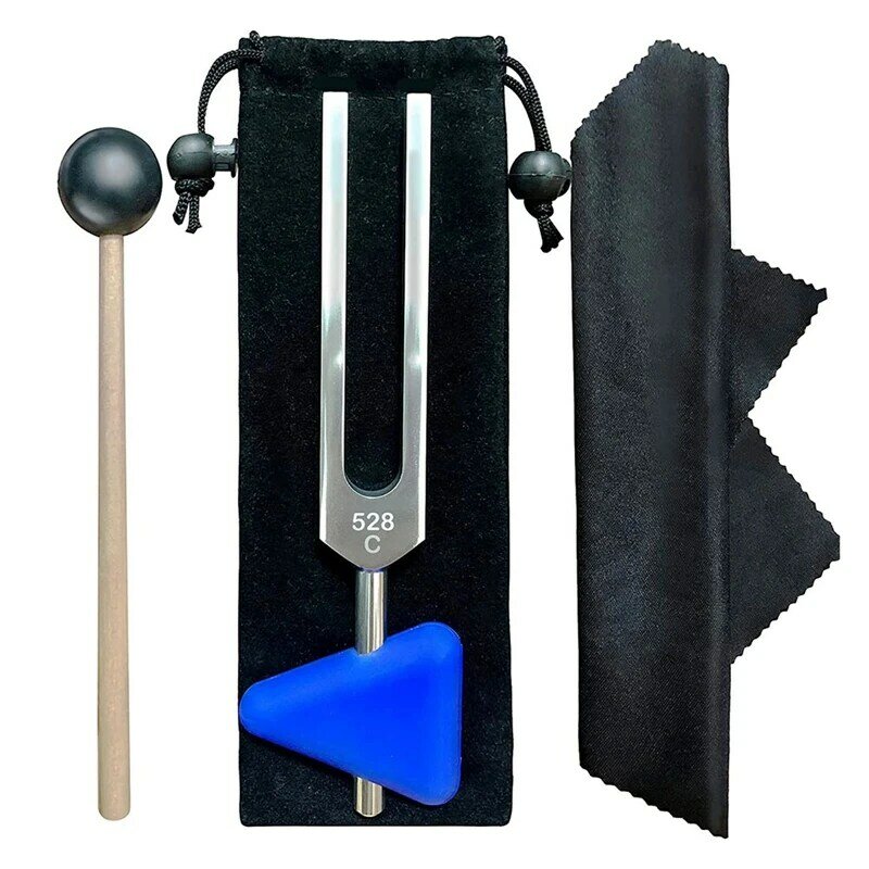 Tuning Fork com Mallet Set, Tuning Fork for Repair, Healing Nerensity System, Testing, Health Care
