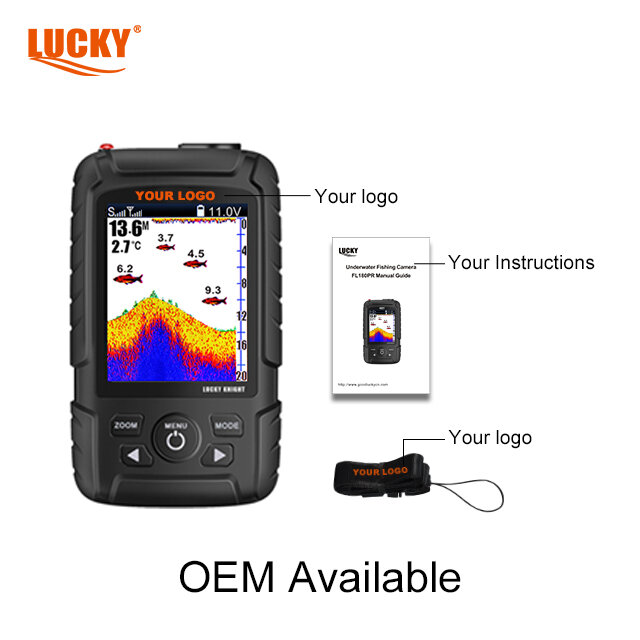 LUCKY FF718LIC-WT buscador de peces, accesorios de pesca, dispositivo Detector de peces de la suerte
