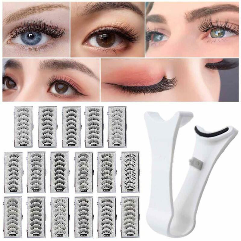 3D Magnetic False Eyelashes Can Be Reused. Belt Magnetic Natural 5 Cosmetic Eyelash Tools Extension Eyelash