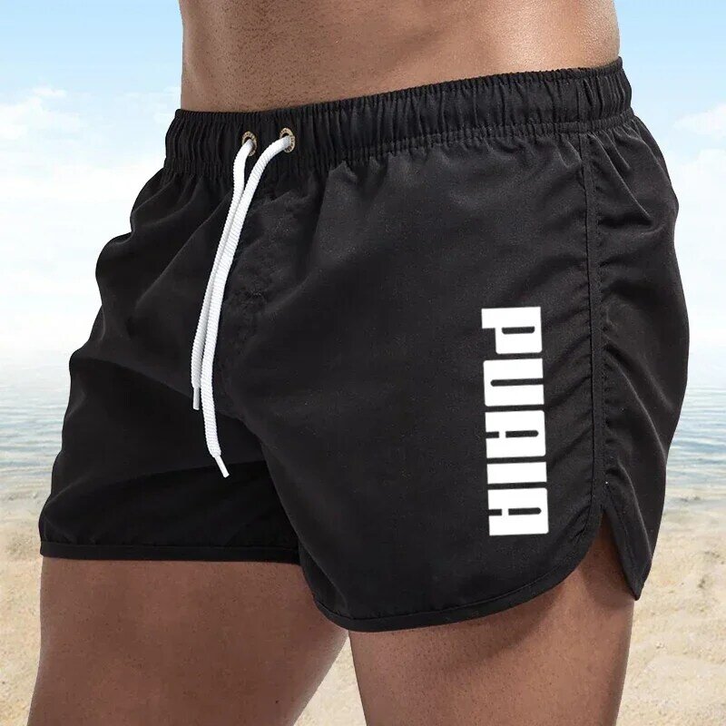 2024 Sommer Herren Surfbrett Badehose Sport Gym Laufs horts Herren schnell trocknende Luxus Strands horts